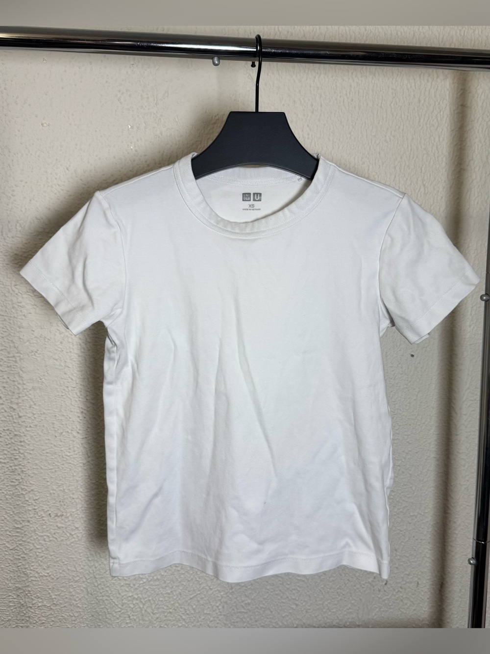 Uniqlo U White Crew Neck Cotton T-Shirt